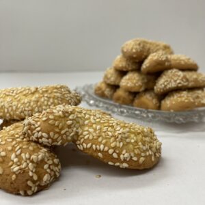 Σουσαμένιο νηστίσιμο κουλουράκι