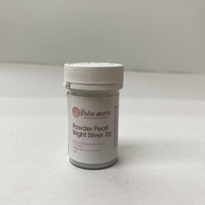 Ασημί χρώμα ζαχαροπλαστικής σε σκόνη