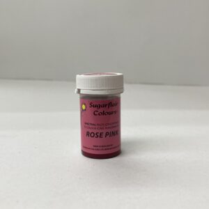 Ροζ χρώμα ζαχαροπλαστικής σε πάστα