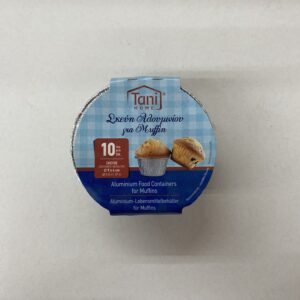 Σκεύη Αλουμινίου για Muffins 9x4cm