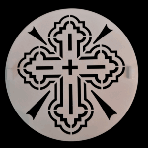 Στένσιλ πλέξιγκλας 20εκ. Νο1