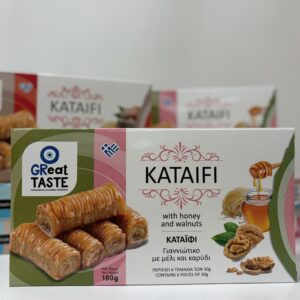 Κανταΐφι γιαννιώτικο με μέλι και καρύδι